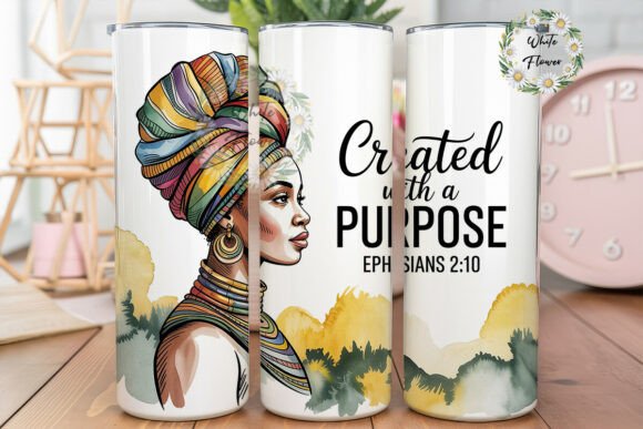Created with Purpose 20oz Tumbler Wrap