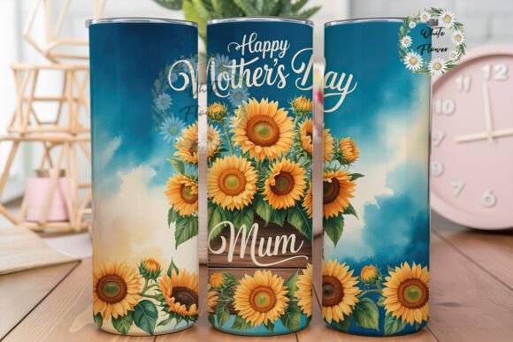 Happy Mother's Day Sunflowers Tumbler