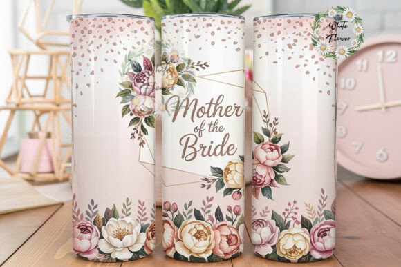 Mother of the Bride Floral 20oz Tumbler